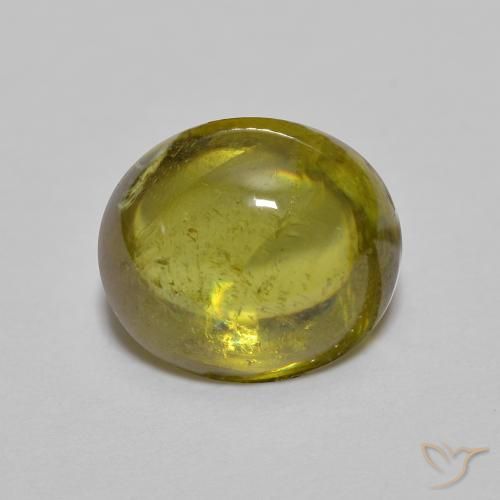 1.76ct Natürlicher Tiefes Goldbraun Sphene, Oval, Transparent