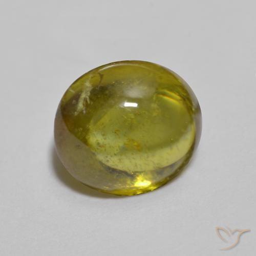 9,17 ctw natürlicher Tiefes Goldbraun Sphene, Oval, Transparent