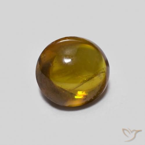 9,17 ctw natürlicher Warmes Braun Sphene, Oval, Transparent