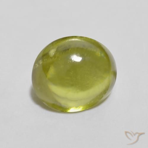 9,17 ctw natürlicher Warmes Waldgrün Sphene, Oval, Transparent