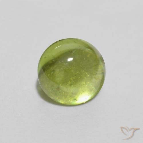9,17 ctw natürlicher gelblich-grün Sphene, Oval, Transparent