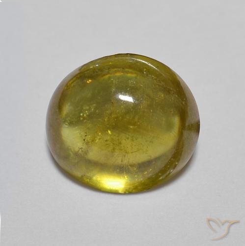 1.88ct Natürlicher Erdiges Gold Sphene, Oval, Transparent