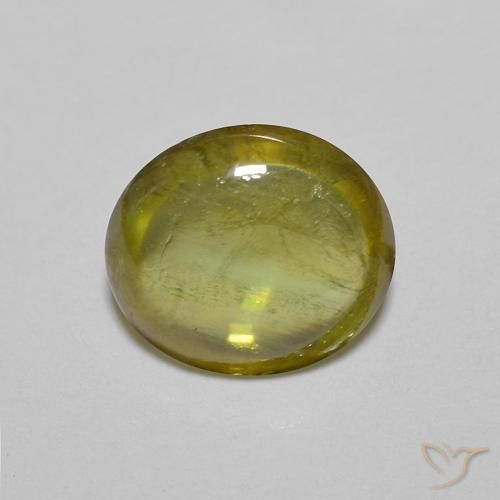 1.16ct Natürlicher Tiefes Goldbraun Sphene, Oval, Transparent