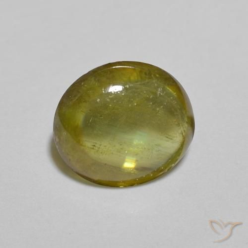 9,17 ctw natürlicher Tiefes Goldbraun Sphene, Oval, Transparent