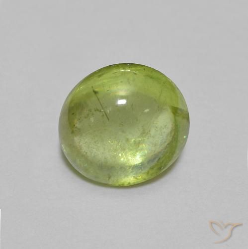 1.05ct Natürlicher Leichtes lebendiges Grün Sphene, Oval, Transparent