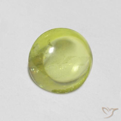9,17 ctw natürlicher hellgrün Sphene, Oval, Transparent