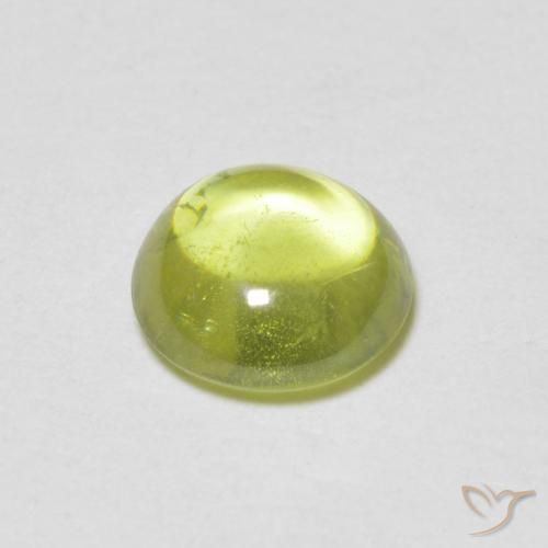 9,17 ctw natürlicher hellgrün Sphene, Oval, Transparent