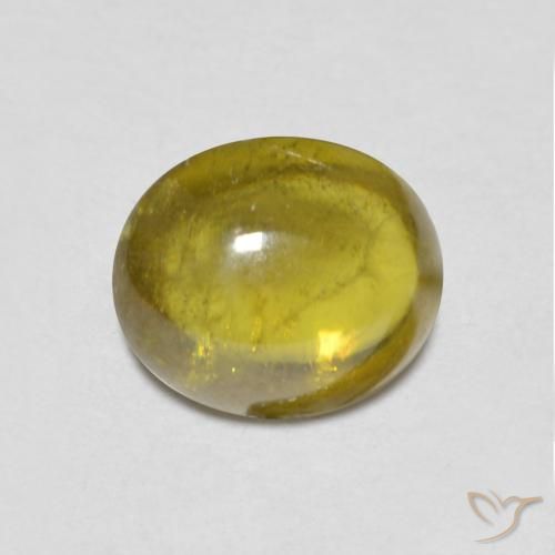 1.03ct Natürlicher Medium Golden Brown Sphene, Oval, Transparent