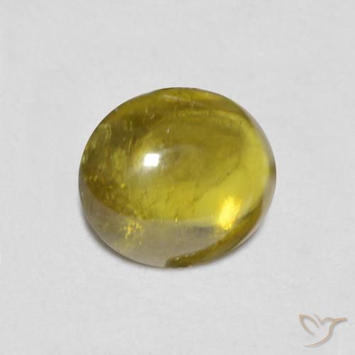 9,17 ctw natürlicher Medium Golden Brown Sphene, Oval, Transparent
