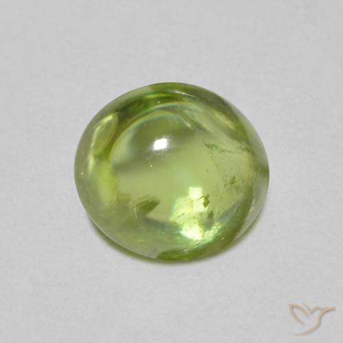 1.15ct Natürlicher hellgrün Sphene, Oval, Transparent