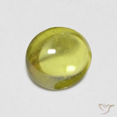 9,17 ctw natürlicher Zitronengelb Sphene, Oval, Transparent
