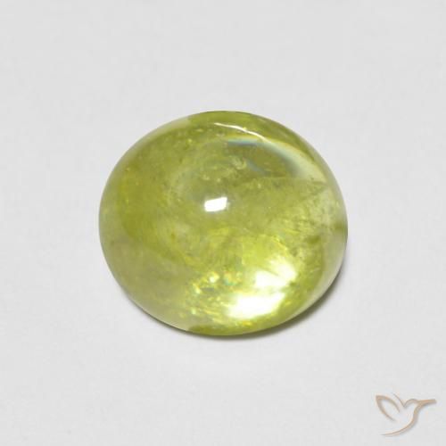 2.59ct Natürlicher Helles Zitronengelb Sphene, Oval, Transparent