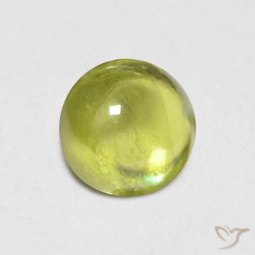 9,17 ctw natürlicher Warmes Waldgrün Sphene, Runden, Transparent