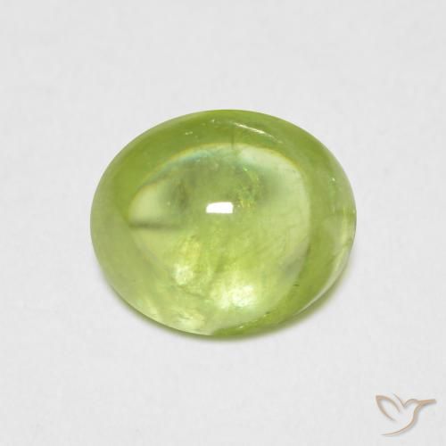 1.33ct Natürlicher gelblich-grün Sphene, Oval, Transparent