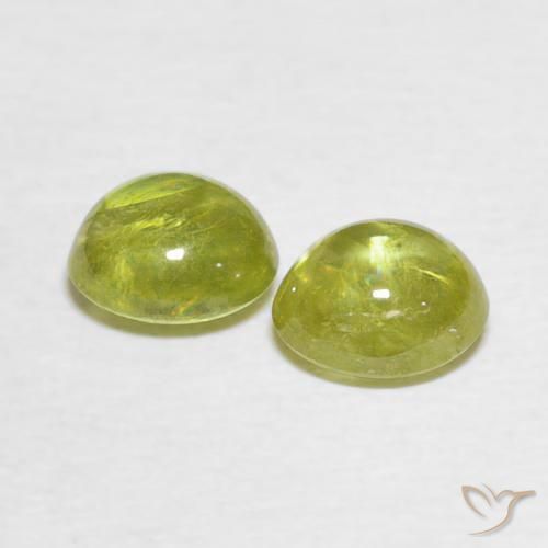 1.98 ct natürliche Pineapple yellow Sphene-Edelsteine, Oval, Transparent