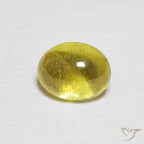 0.96ct Natürlicher Bräunliches Gelb Sphene, Oval, Transparent