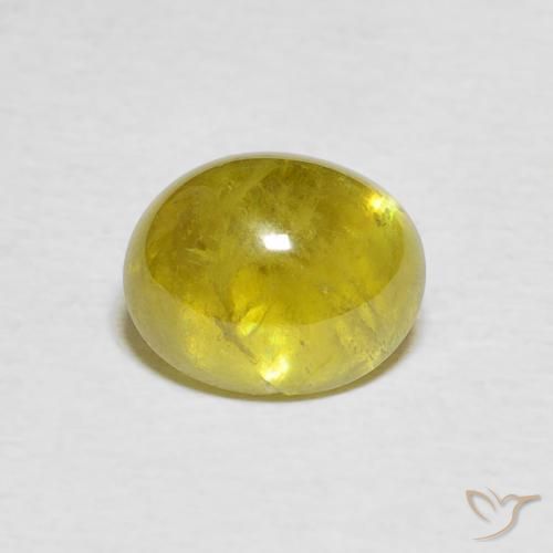 2.51ct Natürlicher Pineapple yellow Sphene, Oval, Transparent