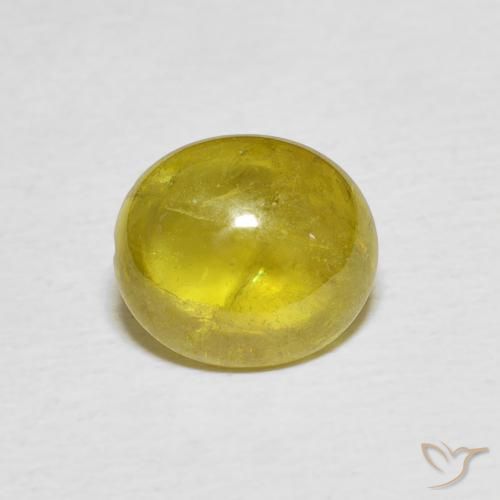 3.21ct Natürlicher Pineapple yellow Sphene, Oval, Transparent