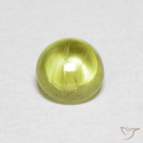 1.18ct Natürlicher Warmes Erdgrün Sphene, Oval, Transparent