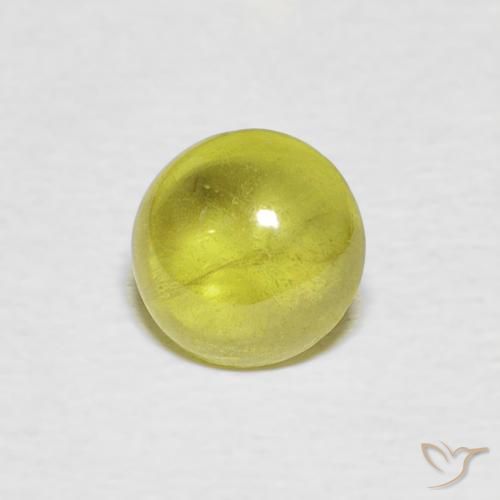 1.15ct Natürlicher Warmes Waldgrün Sphene, Oval, Transparent