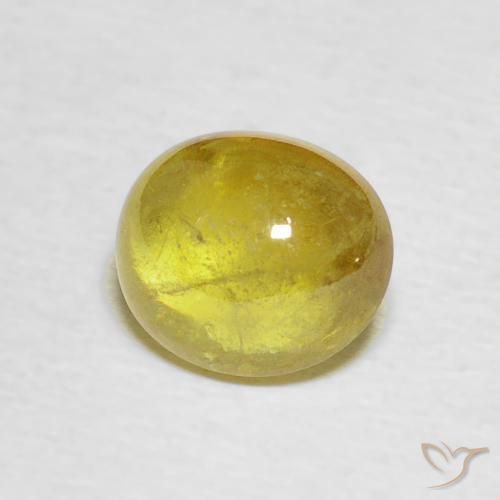 9,17 ctw natürlicher Bräunliches Gelb Sphene, Oval, Transparent