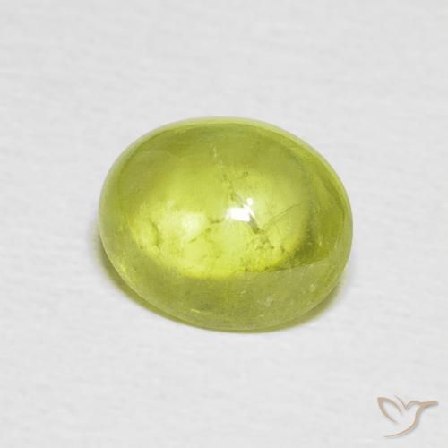 9,17 ctw natürlicher Helles Zitronengelb Sphene, Oval, Transparent