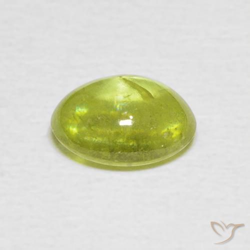 9,17 ctw natürlicher Helles Zitronengelb Sphene, Oval, Transparent