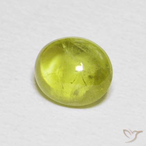 9,17 ctw natürlicher Helles Zitronengelb Sphene, Oval, Transparent