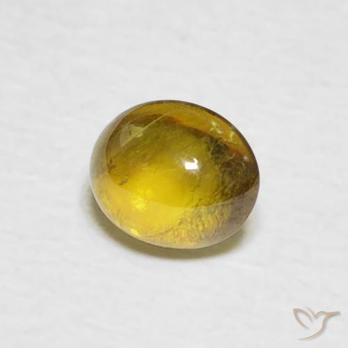 9,17 ctw natürlicher Mittel braun Sphene, Oval, Transparent
