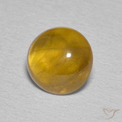 9,17 ctw natürlicher Golden Sphene, Oval, Transparent