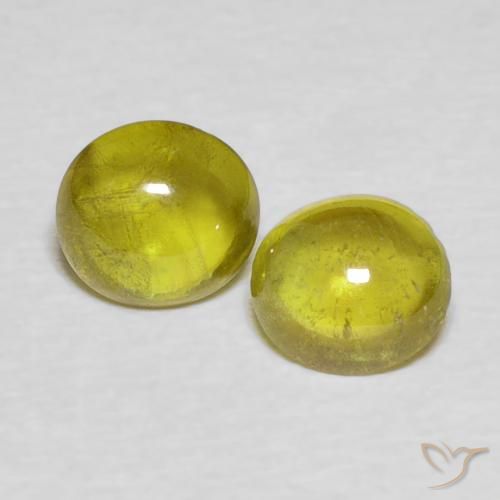 1.57ctw Natürlicher Erdiges Gold Sphene, Oval, Transparent