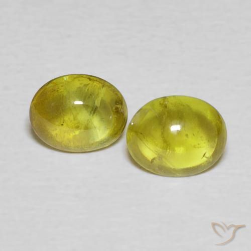 1.56ctw Natürlicher Erdiges Gold Sphene, Oval, Transparent