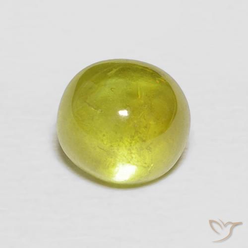 2.10ct Natürlicher Mittelgelb Sphene, Oval, Transparent, Photo A