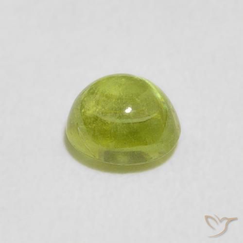 9,17 ctw natürlicher Lebendiges grün Sphene, Oval, Transparent