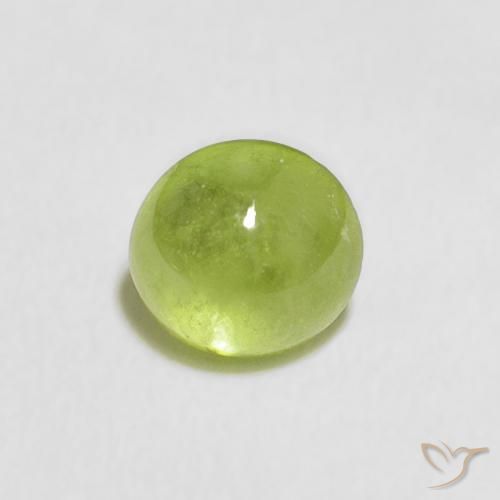 1.16ct Natürlicher Mittelgrün Sphene, Oval, Transparent