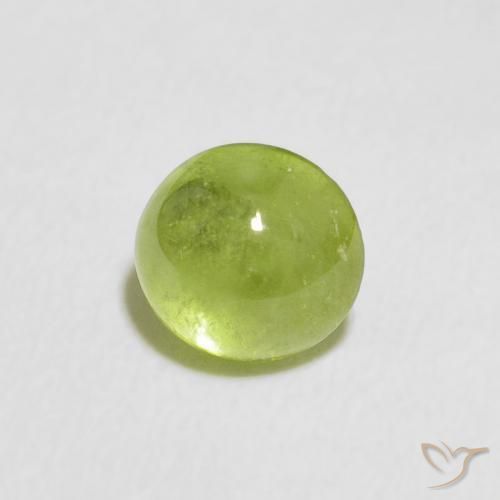 9,17 ctw natürlicher Mittelgrün Sphene, Oval, Transparent