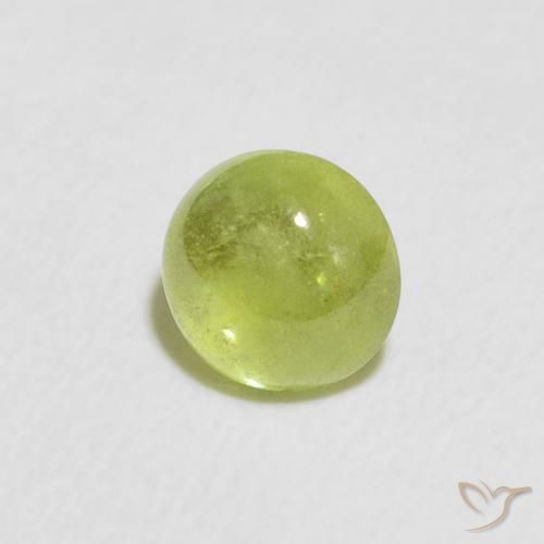 9,17 ctw natürlicher Lebendiges grün Sphene, Oval, Transparent