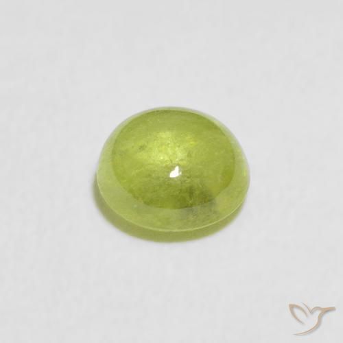 9,17 ctw natürlicher Lebendiges grün Sphene, Oval, Transparent