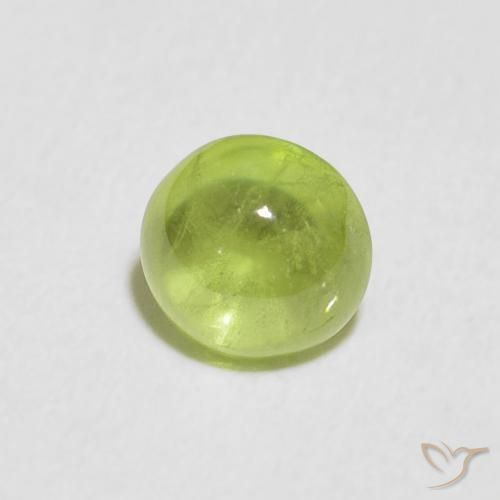 9,17 ctw natürlicher Mittelgrün Sphene, Oval, Transparent