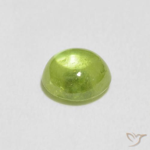 9,17 ctw natürlicher Mittelgrün Sphene, Oval, Transparent