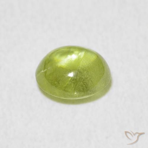 9,17 ctw natürlicher limettengrün Sphene, Oval, Transparent