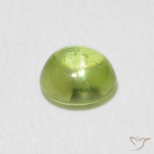 9,17 ctw natürlicher Lebendiges grün Sphene, Oval, Transparent