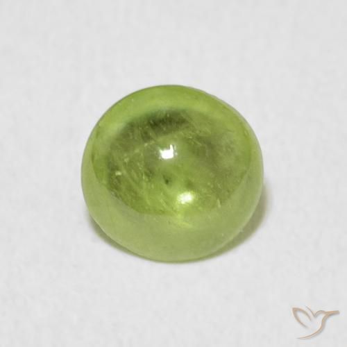 1.33ct Natürlicher Mittelgrün Sphene, Oval, Transparent