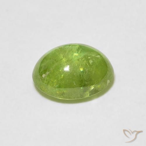 9,17 ctw natürlicher Lebendiges grün Sphene, Oval, Transparent