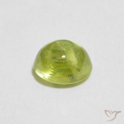 9,17 ctw natürlicher Helles Waldgrün Sphene, Oval, Transparent