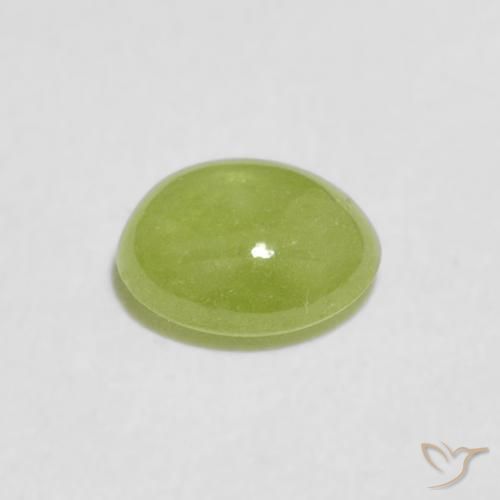 9,17 ctw natürlicher Lebendiges grün Sphene, Oval, Transparent