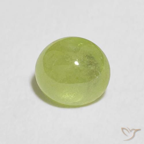 0.82ct Natürlicher Lebendiges grün Sphene, Oval, Transparent