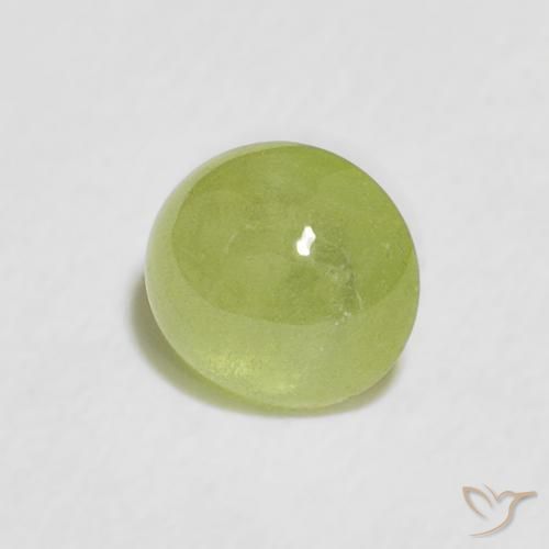 9,17 ctw natürlicher Lebendiges grün Sphene, Oval, Transparent