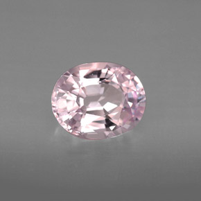 2,49 ctw natürlicher violetter Spinell, Oval Schliff, VVS-VS