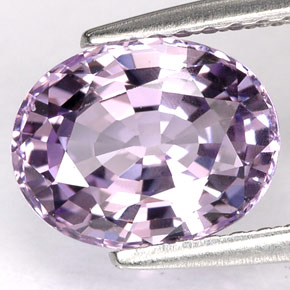 2,09 ctw natürlicher violetter Spinell, Oval Schliff, VVS